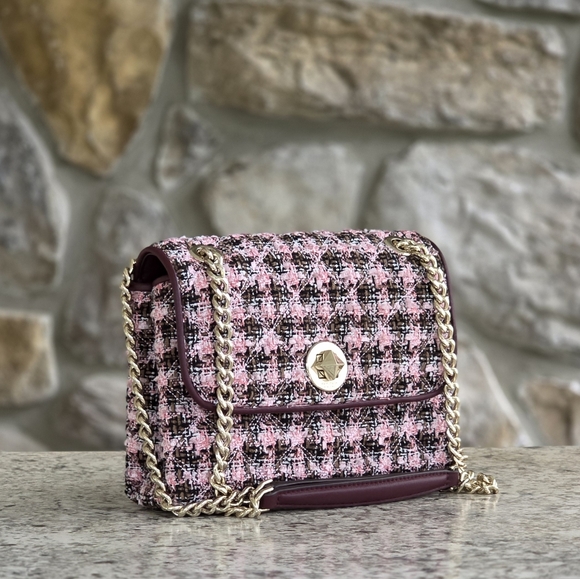 Kate Spade Natalia Tweed Small Crossbody - Picture 1 of 9